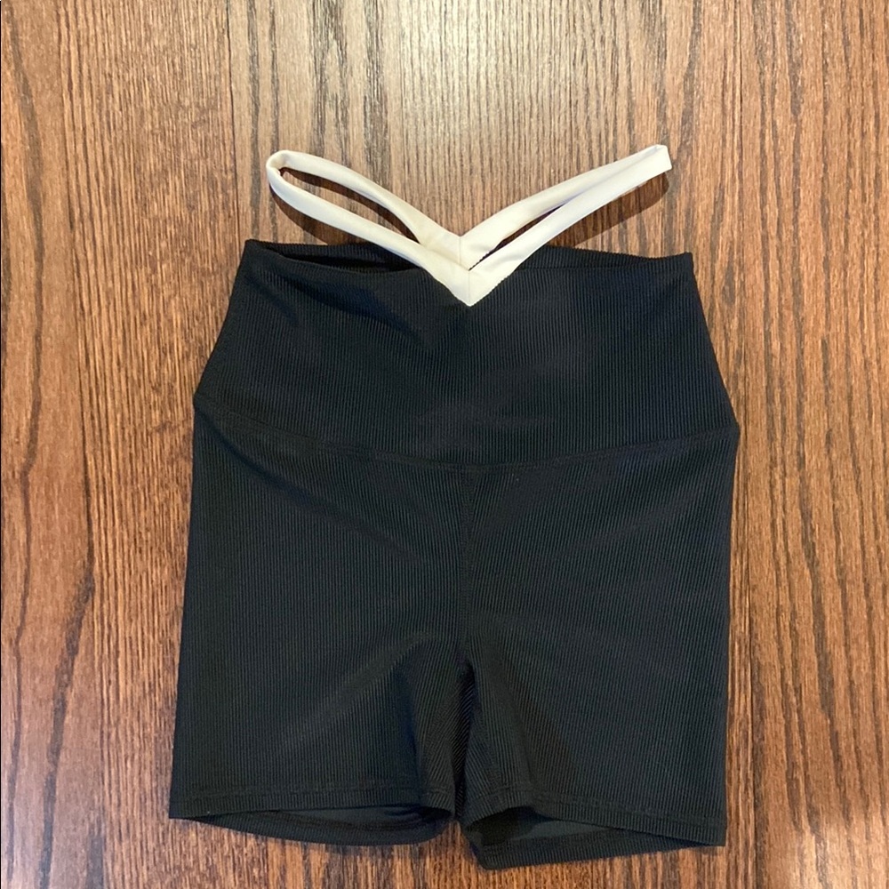 NWT Five Dancewear Ribbed Shorts